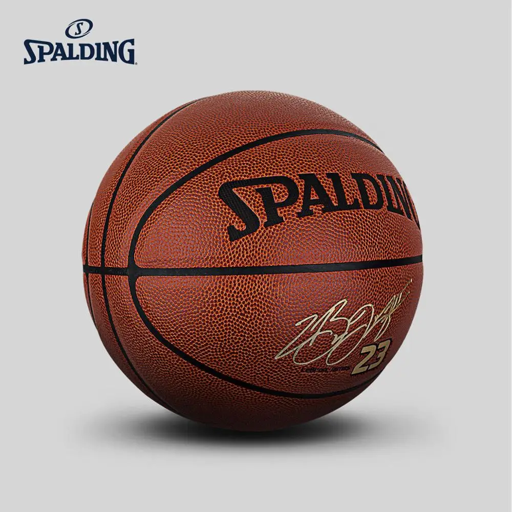 SPALDING, мужской баскетбольный мяч, Новое поступление, фирменный Lakers match, тренировочный мяч, 76-455Y