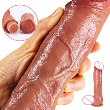 10 Inch XXL Realistic Dildo Silicone Penis With Suction Cup for Women Skin Feeling Huge Big Dildo Anal Play Sex Toy for Adult 18 1