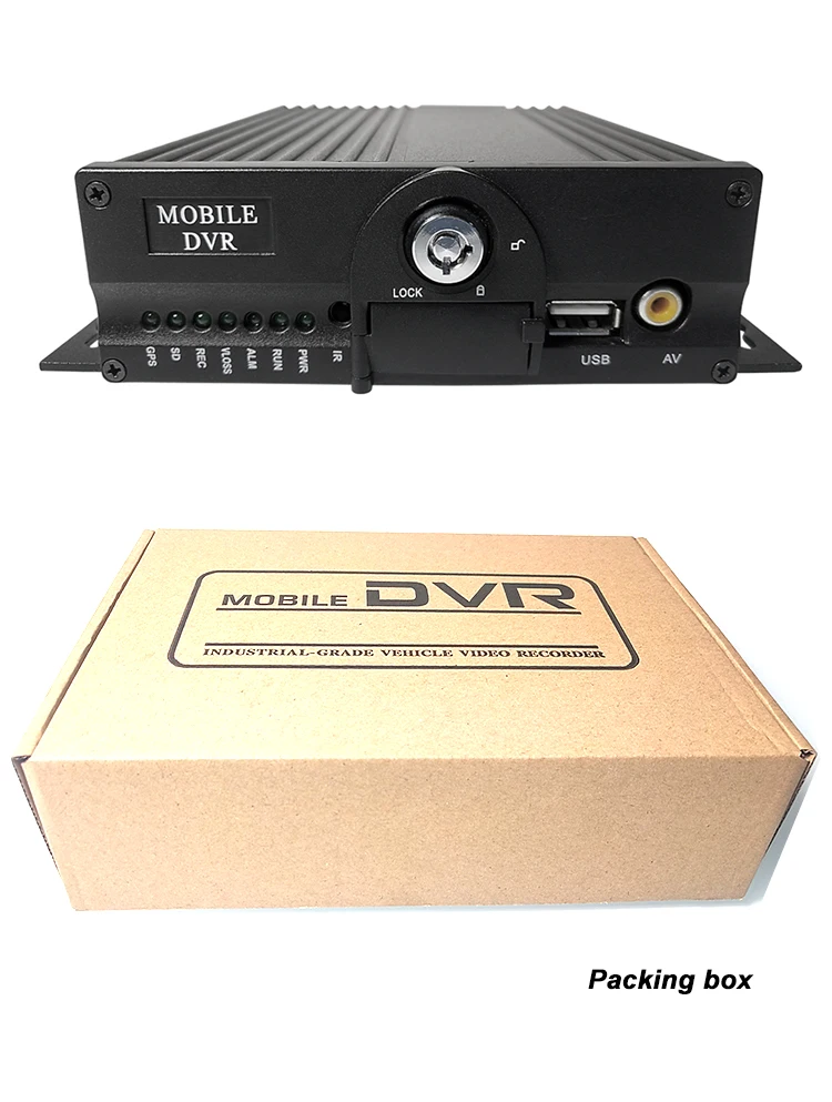 HYFMDVR 720P Мегапиксельная 4CH HD Автомобильная SD карта MDVR AHD тяжелая техника/вилочный погрузчик/такси PAL/NTSC