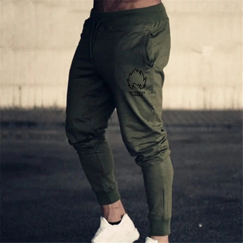 Мужские брюки для бега, 5 стилей, мужские Эластичные Обтягивающие Брюки для фитнеса, спортивные брюки для тренировок в тренажерном зале - Цвет: Photo Color