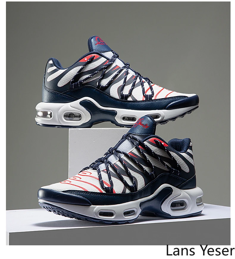

Air Cushion Men Running Shoes Comfortable Breathable Sneakers Non-slip Wear-resistant Casual Sports Shoe Jogging Tennis Hombre
