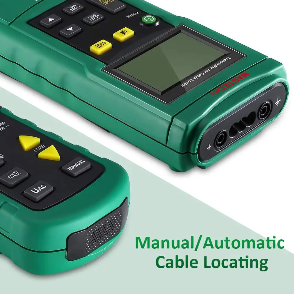 Koop Mastech Draagbare Professionele Draad Kabel Tracker Minipijp Locator Detector Tester Line Tracker Voltage12 ~ 400V