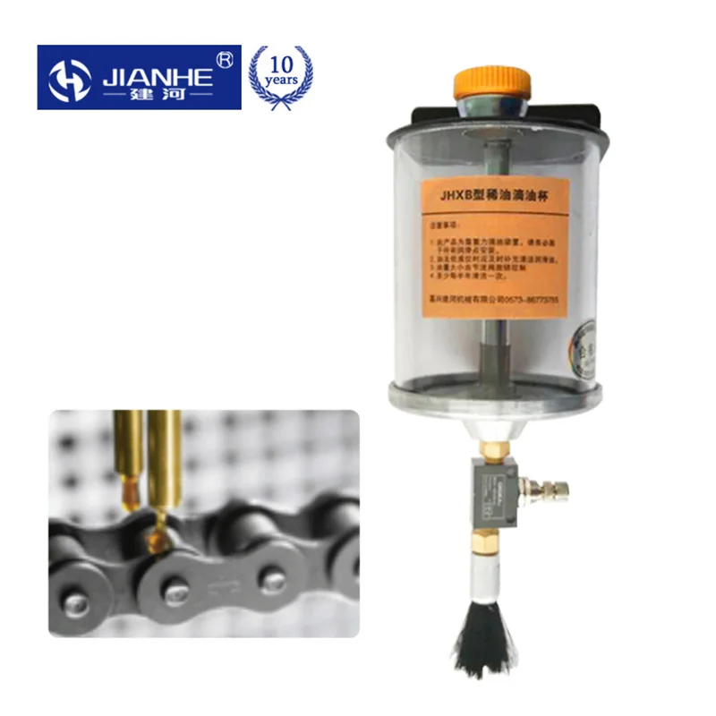 Jianhe JXHB Type 1L Drip Feed Oiler Drip Oil Cup Lubrication Oil For