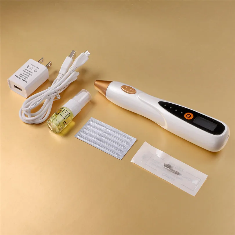  1Pcs Spot Removal Beauty Plasma Pen Portable Home LED Laser Pen LCD Screen Freckle Tattoo Beauty In - 4000037871964