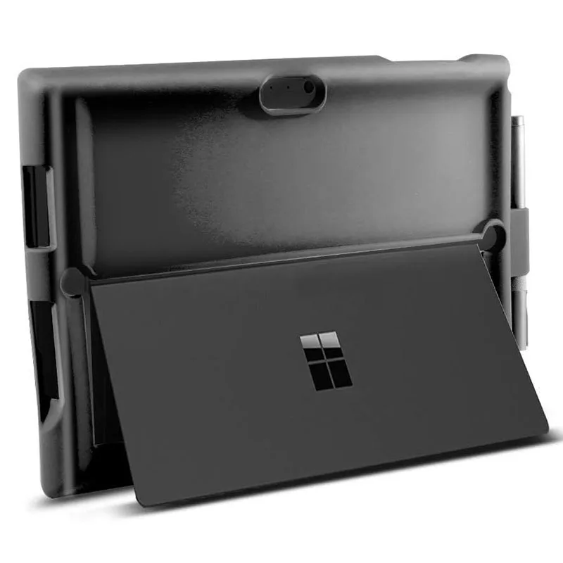 MingShore чехол для microsoft Surface Pro 4 5 6 7 силиконовый сверхмощный защитный анти-осенний чехол Чехол для Surface Pro 7 Tablet