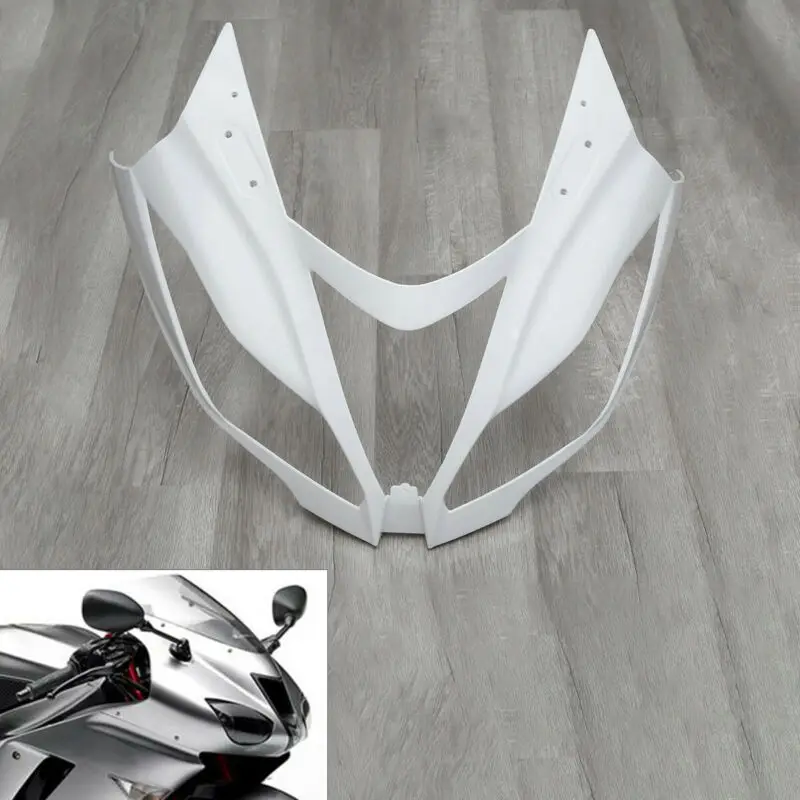 Мотоцикл Неокрашенный АБС верхний передний обтекатель хомут нос для Kawasaki Ninja ZX-6R
