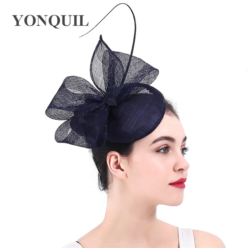 Fashion Navy Fascinators For Weddings 