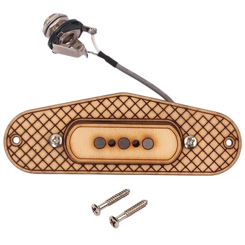 

Guitar Pickup Of Wood 3-String Humbucker Pickups For Cigar Box Guitar