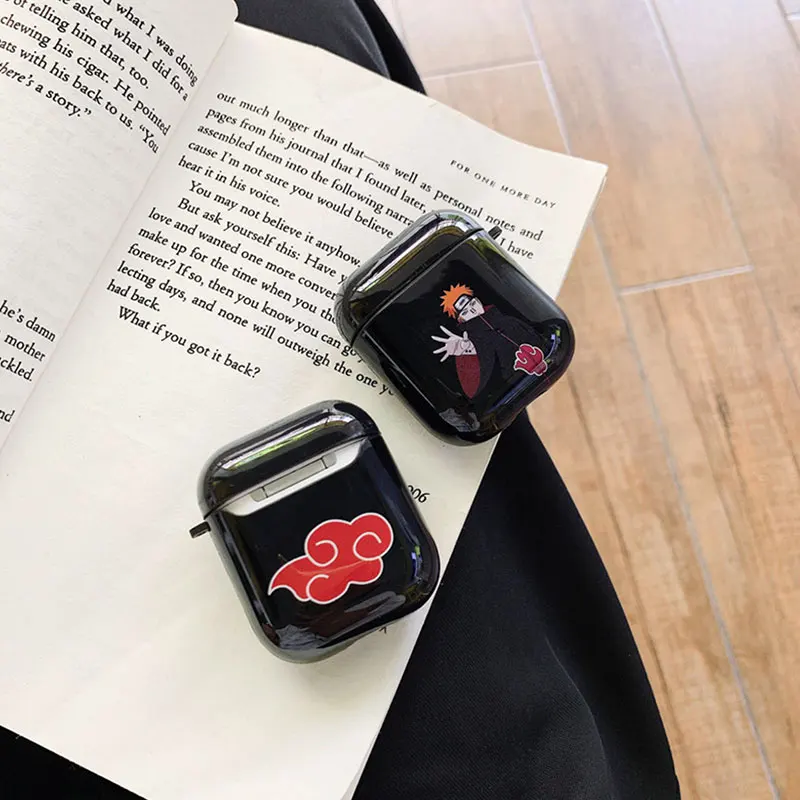 Чехол для наушников Наруто Аниме Jiraiya Uchiha Itachi Sasuke Pain чехол s Apple Airpods 2 1 зарядного
