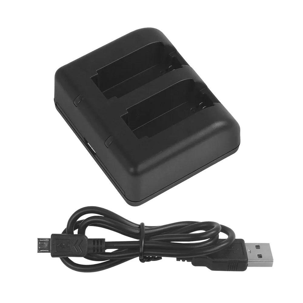 Портативное мини зарядное устройство dquick Dual USB камера зарядное устройство с индикатором usb-кабель со светом для Insta360 One X аксессуары для камеры