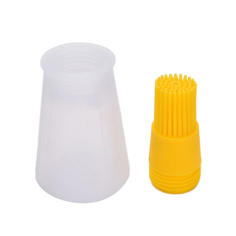 1Pcs Cleaning Brushes Silicone Oil Brusher BBQ Cooking Bake Pancake Basting Bread Brush Kitchen Utensil Brush Cleaner