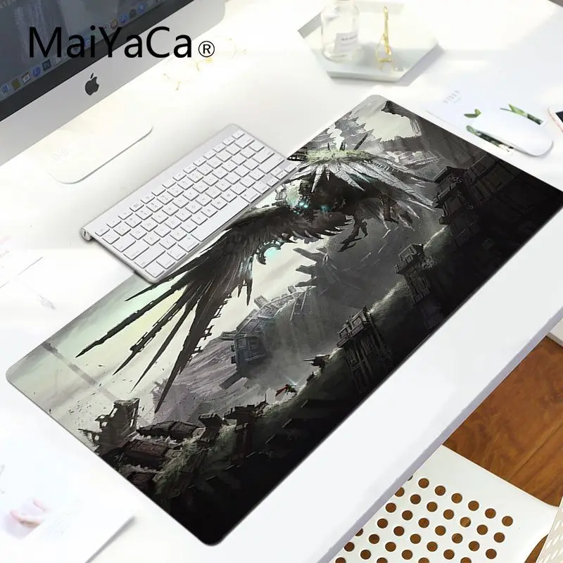MaiYaCa Shadow of the Colossus тема индивидуальные коврики для мышки ноутбука коврик для мыши Большой Коврик Для Мыши Компьютерный коврик для ПК - Цвет: LockEdge 30X90cm