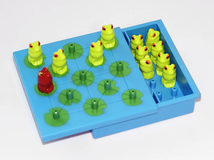  Frog Adventure Interesting Game Chess Logic Thinking Toy Children's Table Games Puzzle Games