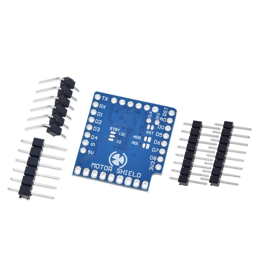 Щит двигателя для WeMos D1 mini I2C Dual Motor Driver TB6612FNG (1A) V1.0.0|d1 mini|module i2cmotor shield |