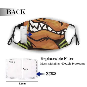 

protective mask with filter Means I'm The Big Brother In Dinosaur anti dust PM2.5 reuse adult teen child girl