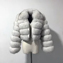 

Donsignet Fur Coat Imitation Fox Fur Winter Jacket Women Turn-down Collar Stitching Long Sleeves Fur Coats for Women
