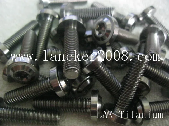 M5x5 8 10 12 14 16 20 Титан Trox/со звездообразным углублением в головке pan/круглый носок с фланцевым 10x3 винт для мотора