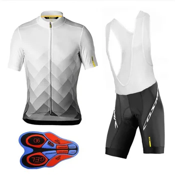 

2020 Team Mavic Cycling Jerseys Bike Wear clothes Quick-Dry bib gel Sets Clothing Ropa Ciclismo uniformes Maillot Sport Wear #85