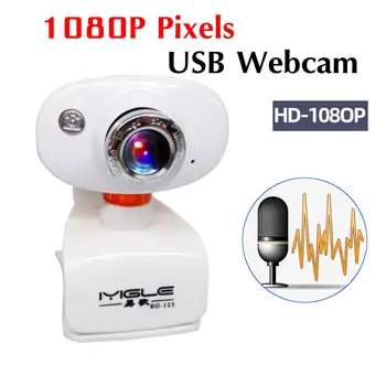 

1080P Webcam HD Web Camera Glass Lens Autofocus Webcams For Skype Computer Clip-on PC Laptop Desktop Video Call
