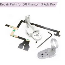 Repair Parts for DJI Phantom 3 Adv Pro 4K Camera Drone Gimbal Camera Yaw Arm Roll Bracket Flat Ribbon Cable Flex Gimbal Mount