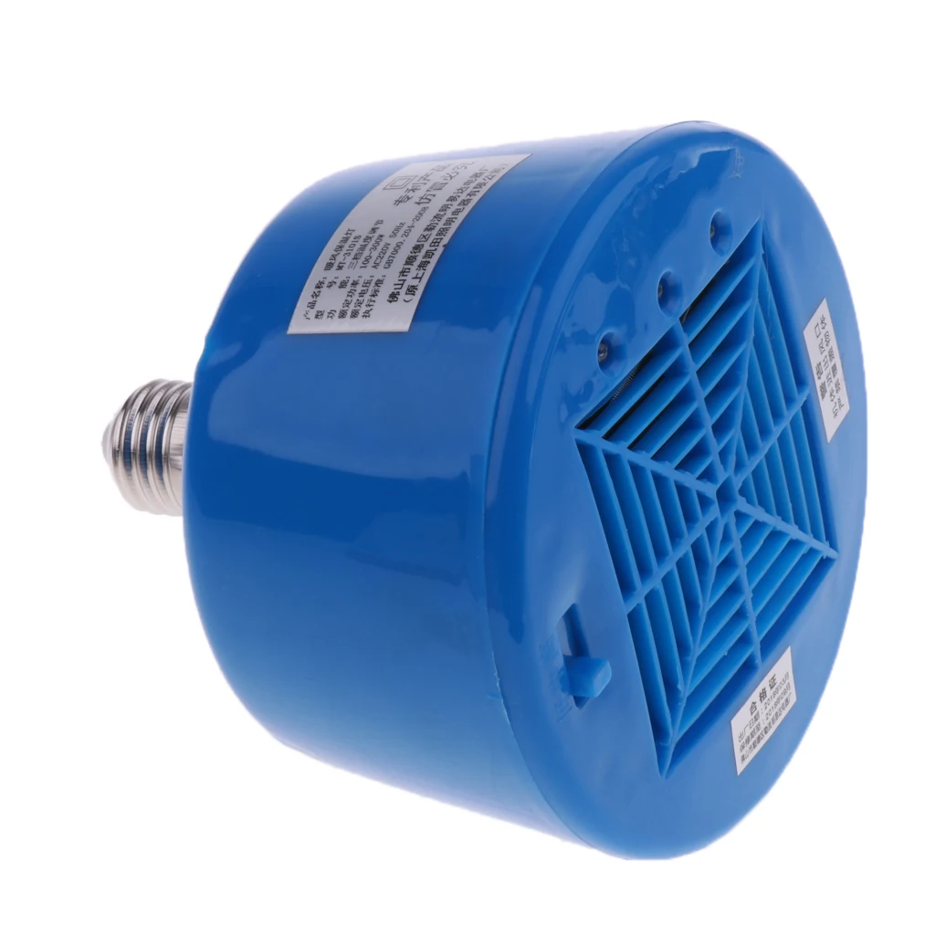 Heat Basking Lamp Infrared Heater Light Bulb for Small Poultry Cattle Blue