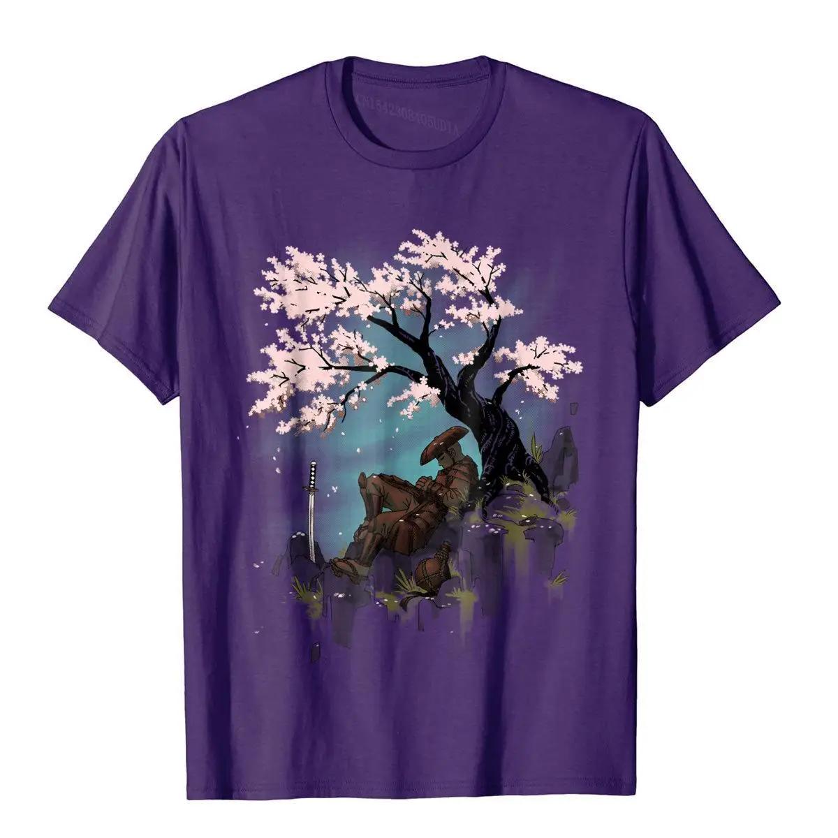Shirt.Woot Sakura Samurai T-Shirt__97A621purple