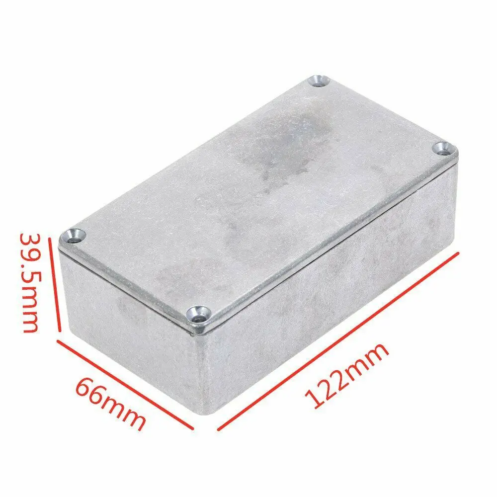 Aluminum Stomp Box Enclosure 125B Style Effects 122*66*39.5mm for Guitar Instrument electronic enclosure case,electrical box,guitar effects pedal