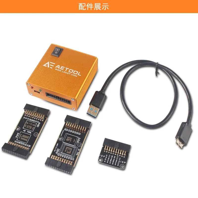 Инструментальный ящик AE AETOOL коробка/AETOOL EMMC isp программист с источником сварочной пластины и USB кабель