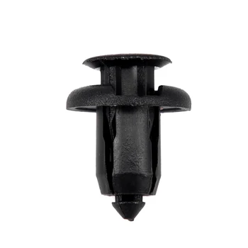 

Splash Guard Rivet Rivets Retainer Clips Black for Honda Acura Push-Type Bumper Retainer Clips Plastic Car Parts High Quality