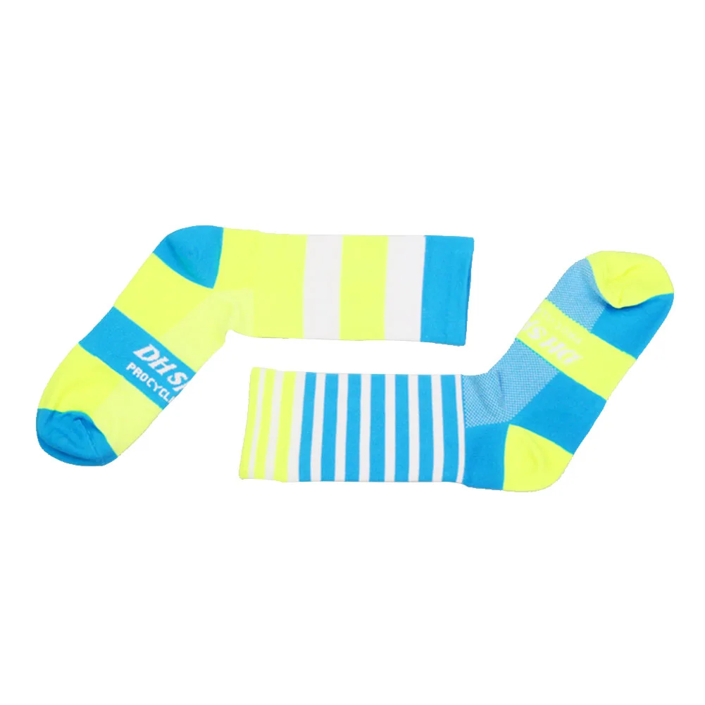 1 пара, носки для взрослых, для велоспорта, компрессионные, средняя труба, износостойкие, для пеших прогулок, гонок, спорта на открытом воздухе, скалолазания, эластичные, повседневные