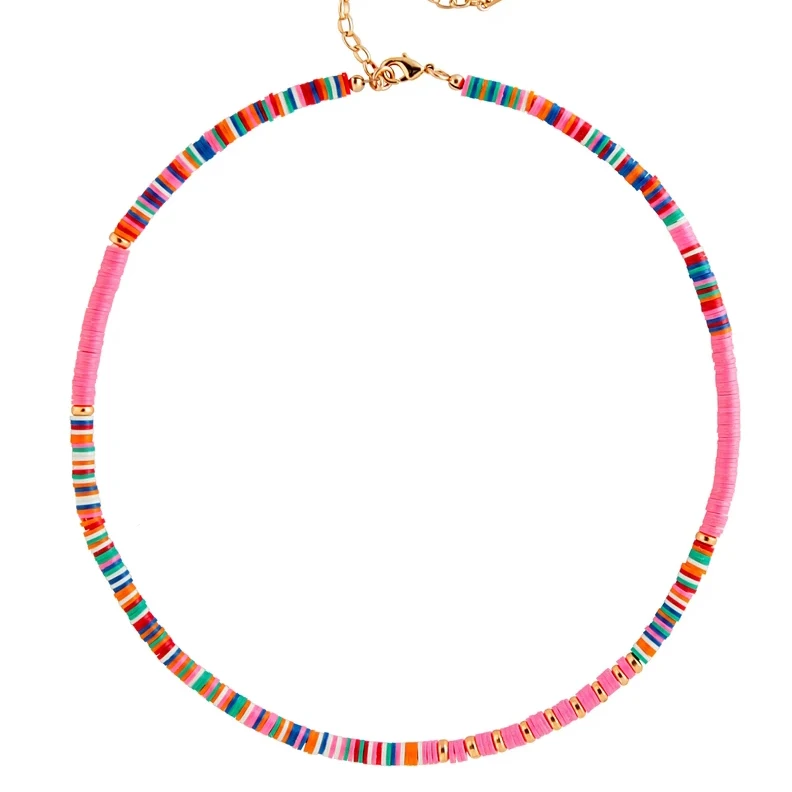 necklace 14 Богемные бусины в стиле бохо многослойное массивное ожерелье для женщин joyeria neckless стимпанк joias emo kolye erkek пентаграмма большое ожерелье - Окраска металла: necklace 14