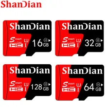 Cartão de memória esperto de shandian sd capacidade real 4gb 8gb 16gb 32gb tf cartão de memória flash drive vara de memória livre shiping