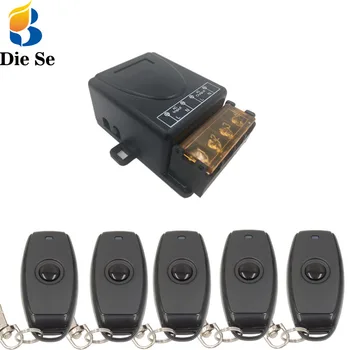 

DieSe 30A High Power 433Mhz AC85V~220V Relay 1CH RF Receiver Module and Remote Controls For Factory Farm Office LED Light&DIY