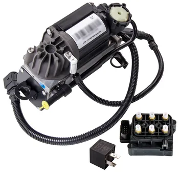 

4Z7616007A Air Suspension Compressor Pump for Audi A6 C5 4B Quattro 00-05 W/Air Spring Solenoid Valve Block 4Z7616007