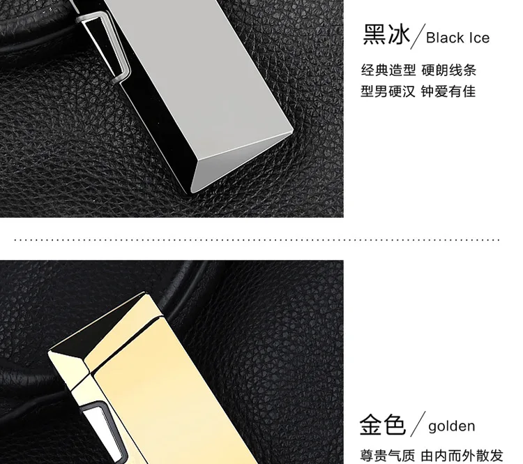 Chiclits Новая Металлическая электронная импульсная usb-зарядка сенсорная электрическая двойная дуговая сигаретная зажигалка