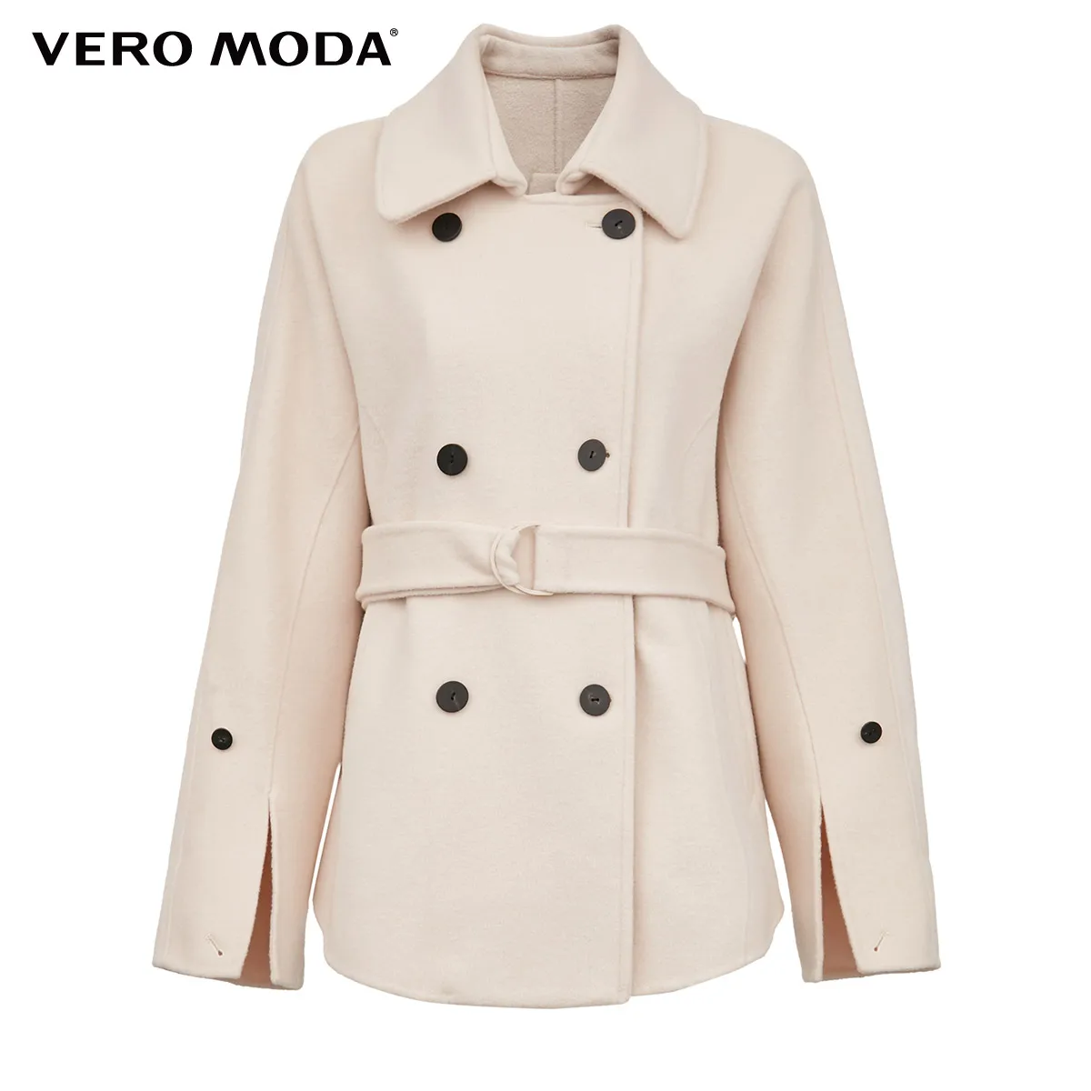 Vero Moda Новое короткое приталенное 70% шерстяное пальто | 319327534