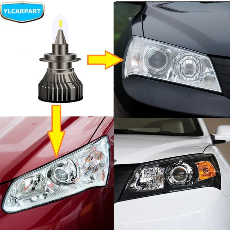

For Geely Emgrand 7 EC7 EC715 EC718 Emgrand7 E7 ,Emgrand7-RV EC7-RV EC715-RV,Car front headlight LED bulb
