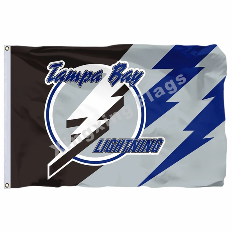 Tampa Bay Lightning Кубок Стэнли флаг чемпионов 3ft X 5ft полиэстер баннер Летающий Размер № 4 90X150 см пользовательский флаг - Цвет: C1