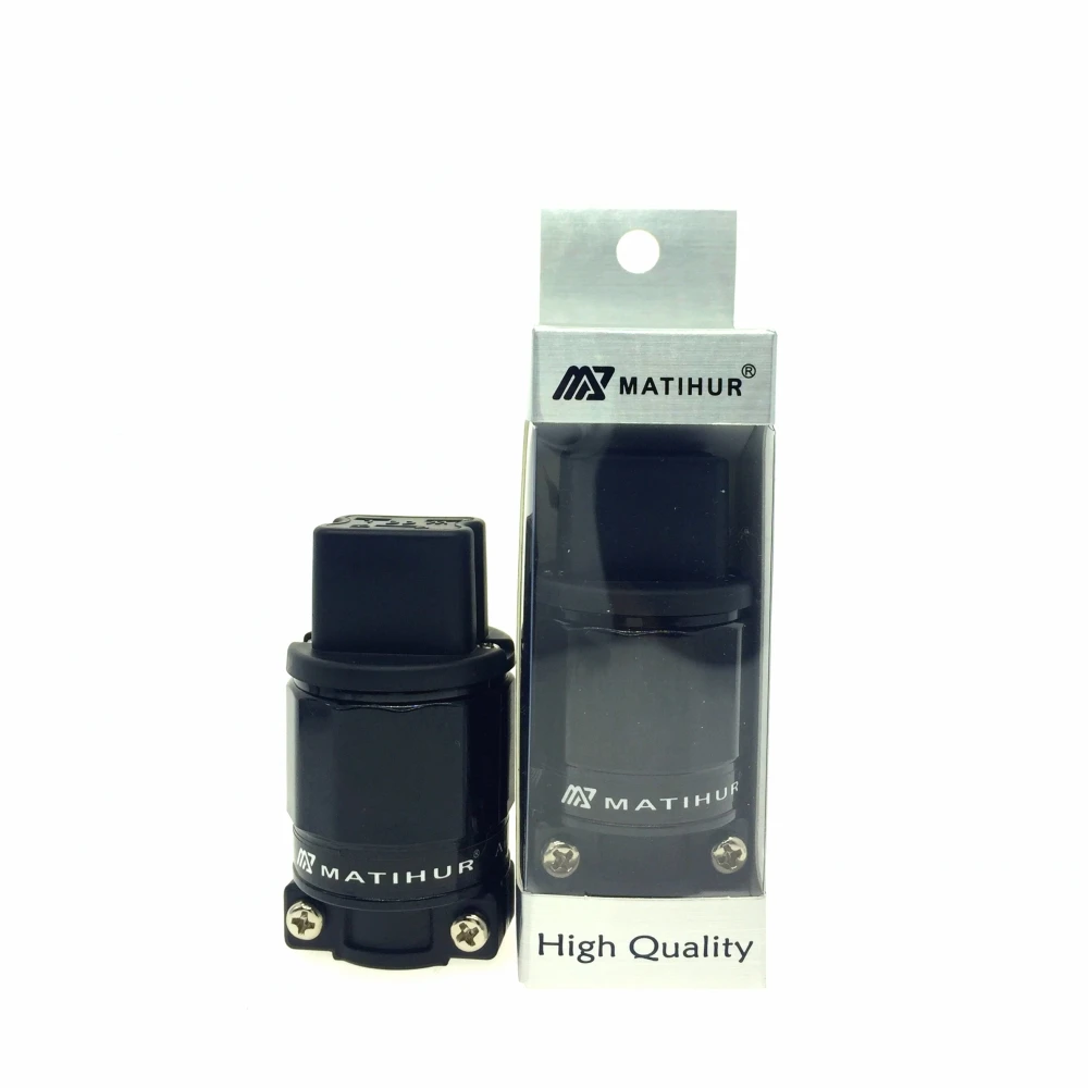 

MATIHUR FI-31 Красный медный 24k позолоченный 20A C19 IEC коннектор AudioPhile HIFI