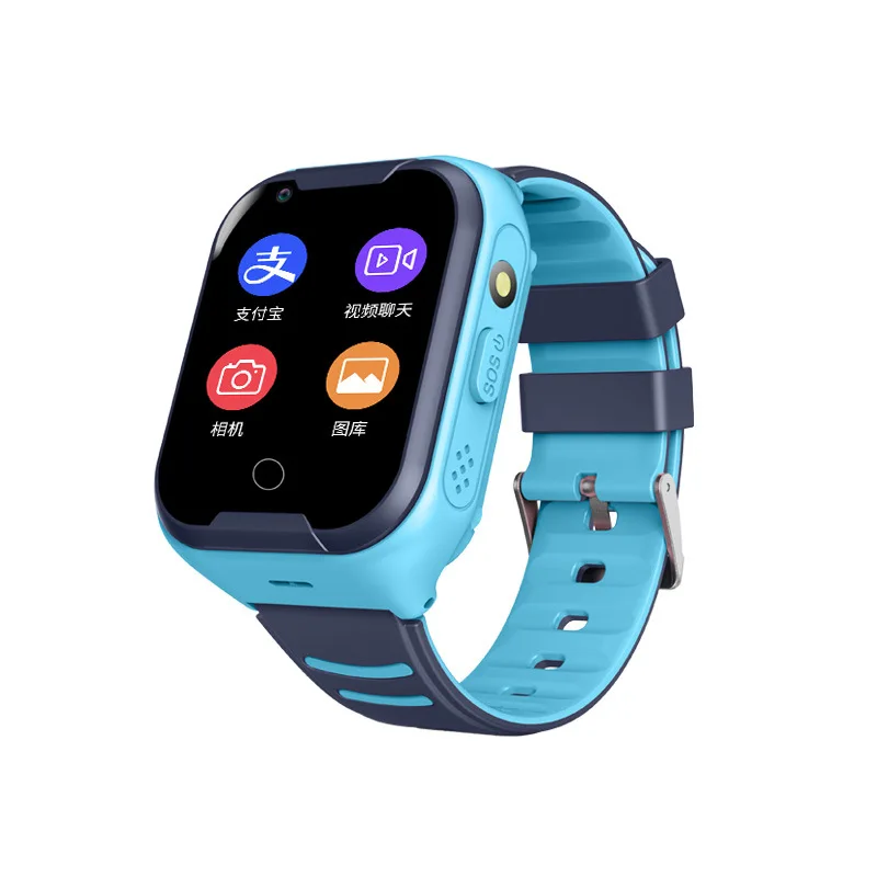 

4G Network SIM Card Kids Smart Watch A36E Wifi GPS SOS Children's Video Call IP67 Waterproof Alarm Clock Camera Baby Smart Watch