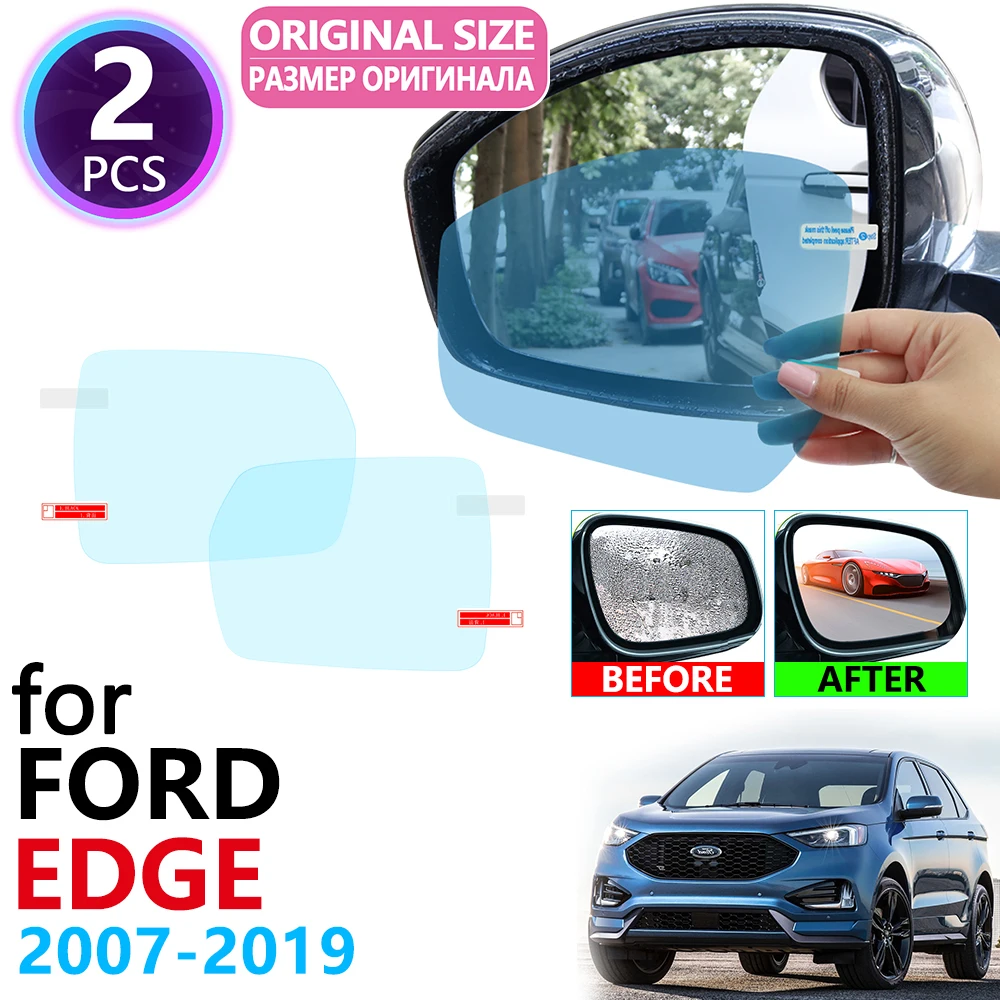 Для Ford EDGE Endura 2007 ~ 2019 полное покрытие для зеркала заднего вида противотуманные