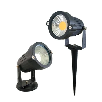

Outdoor COB LED Garden Lamp 3W/5W/10W Waterproof IP65 220V 12V Spike Lawn Light Path Landscape Villa Decor Spot Lighting Fixture