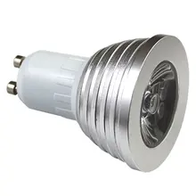 

10Pcs GU10 4W RGB Top LED Bulb Spot Light 16 Colors Changing LED Light Bulb with 24 Key IR Remote Controller forPart Decoration
