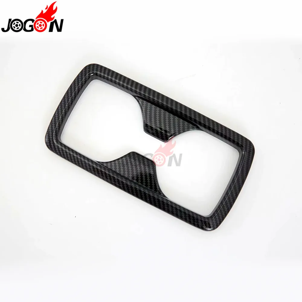 Car Styling Inner Decoration Back Water Drink Cup Holder Cover Trim Sticker For Toyota RAV4