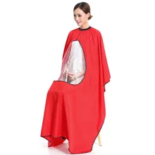 Взрослый салон Стрижка волос Парикмахерские парикмахерские Парикмахеры Парикмахерская накидка плащ водонепроницаемый Парикмахерская крышка Ткань прозрачные чехлы CLA88