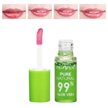 

Aloe Lip gloss Lips Makeup Plant Transparent Color Changing Lip Tint Baby Lips Moisturizer Nutritious Liquid Lipstick Aloe Vera