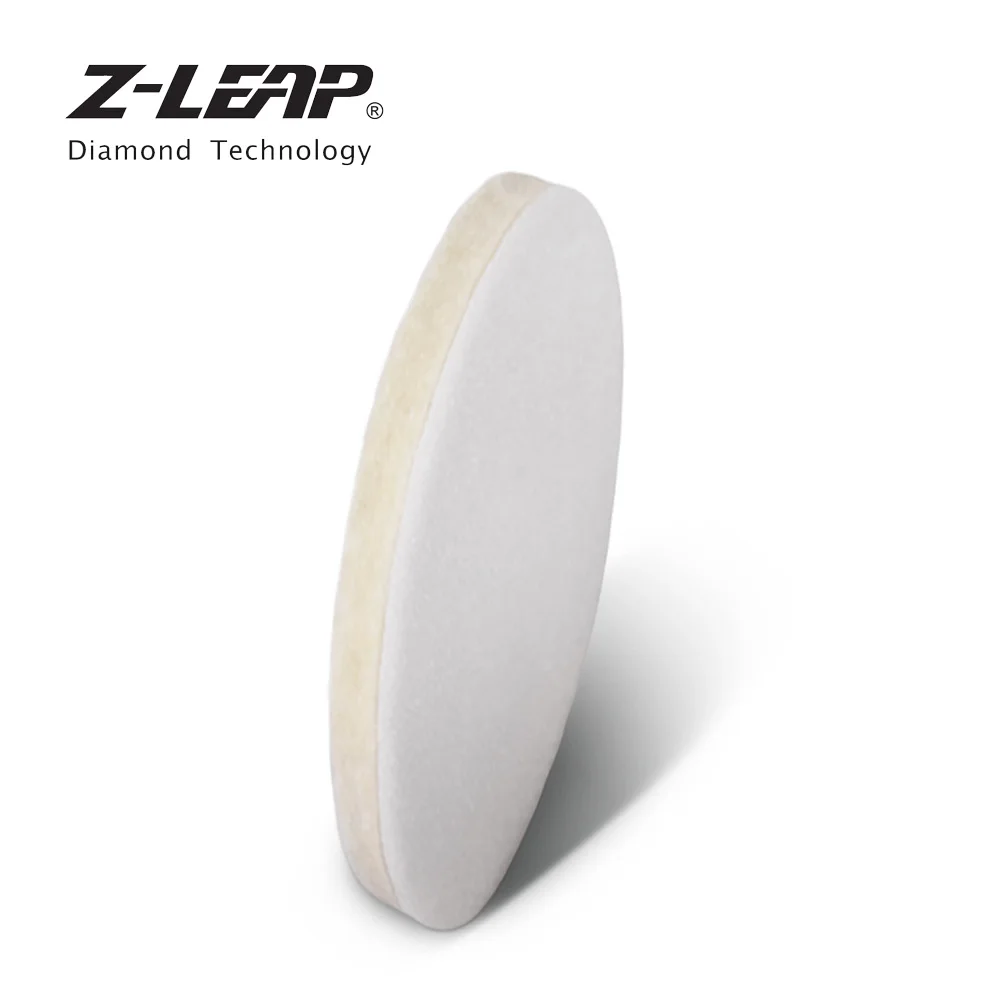 Z-LEAP 6 дюймов Шерсть Войлок полировальный коврик толщиной 5 мм гибкие полировочные колеса стекло металл керамический камень автомобиль воск Чистка шлифовка