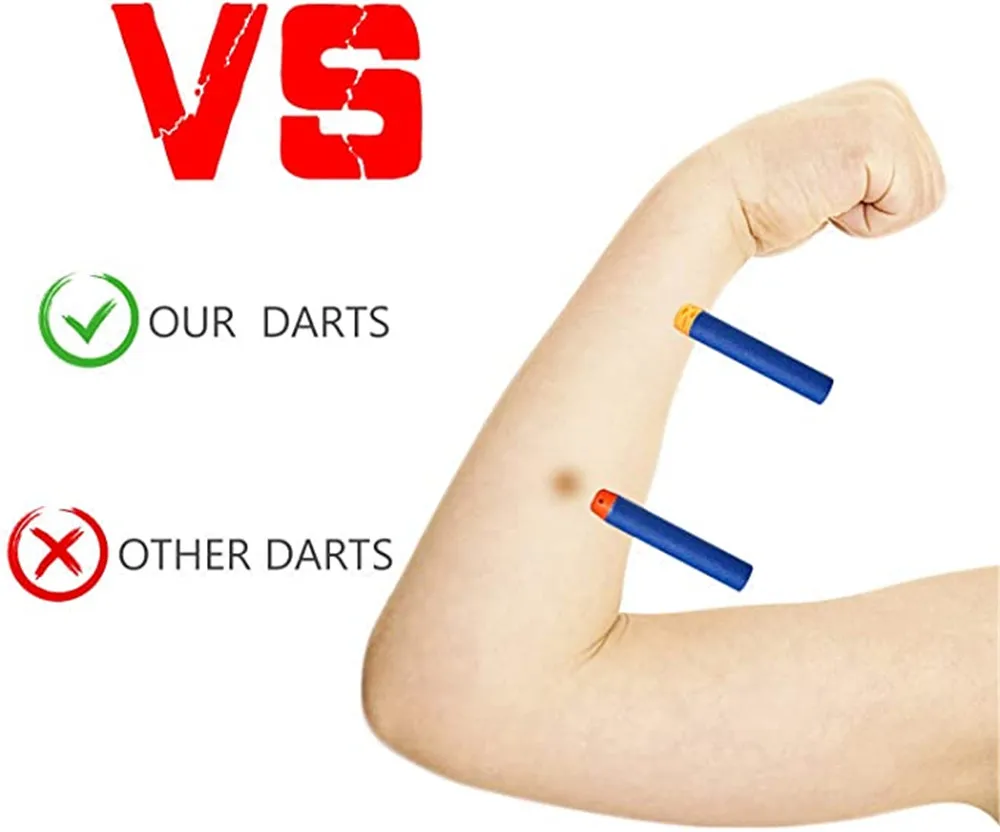 500 Pack Refill Bullets Compatible With 