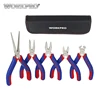 WORKPRO 5PCS Mini Precision Pliers Set Jewellery Pliers Diagnoal Pliers Cutter DIY Tool wire stripper multitool crimping tool ► Photo 2/6