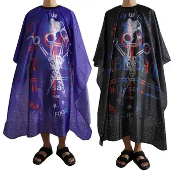 

Products Pattern Cutting Hair Waterproof Cloth Salon Hairdresser Cape Hairdressing Barber Apron Haircut Capes Best Selling